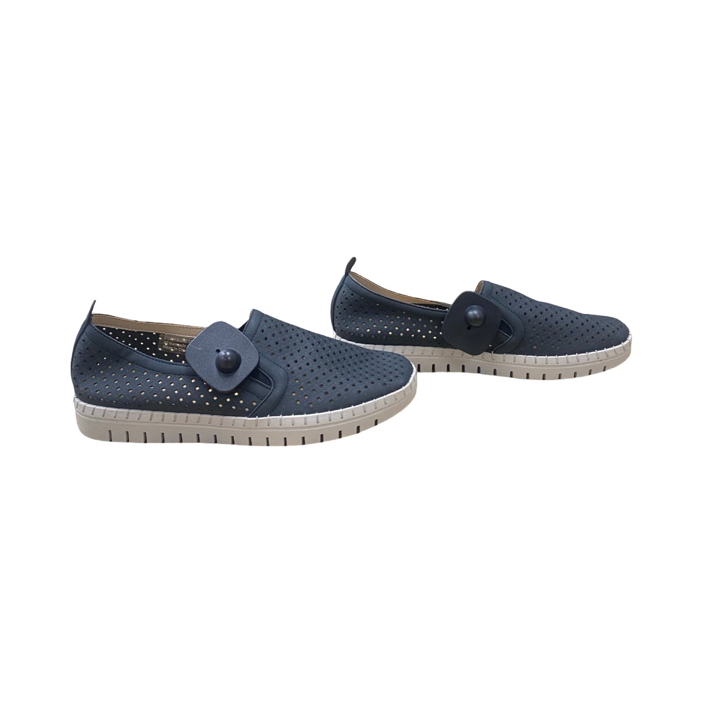 Shoes Flats By Casy Street In Black, Size:7.5