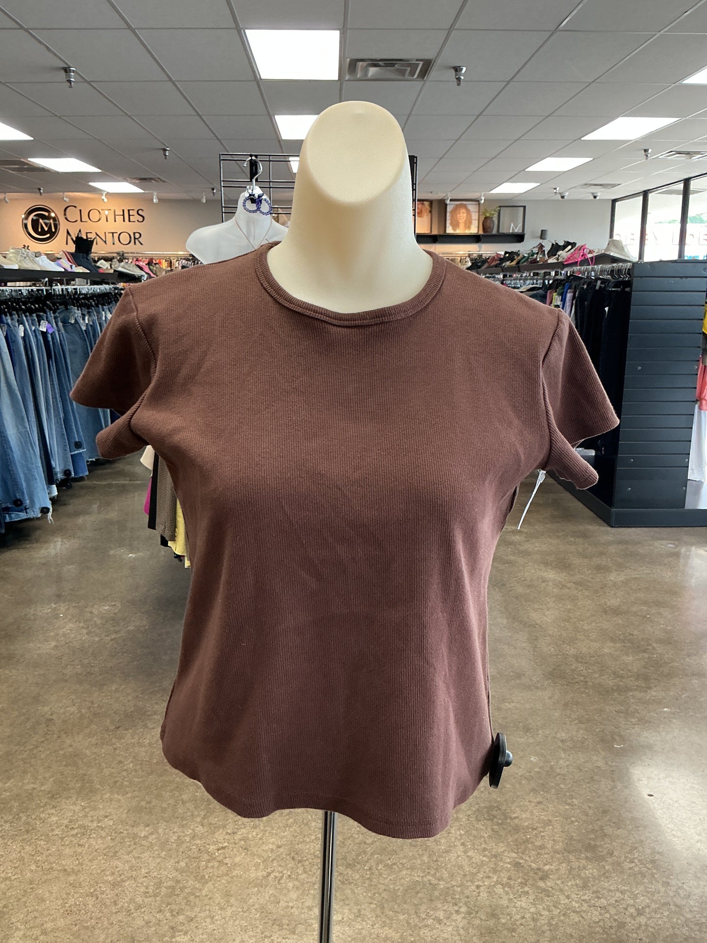 Top Ss By PARKE In Brown, Size:L