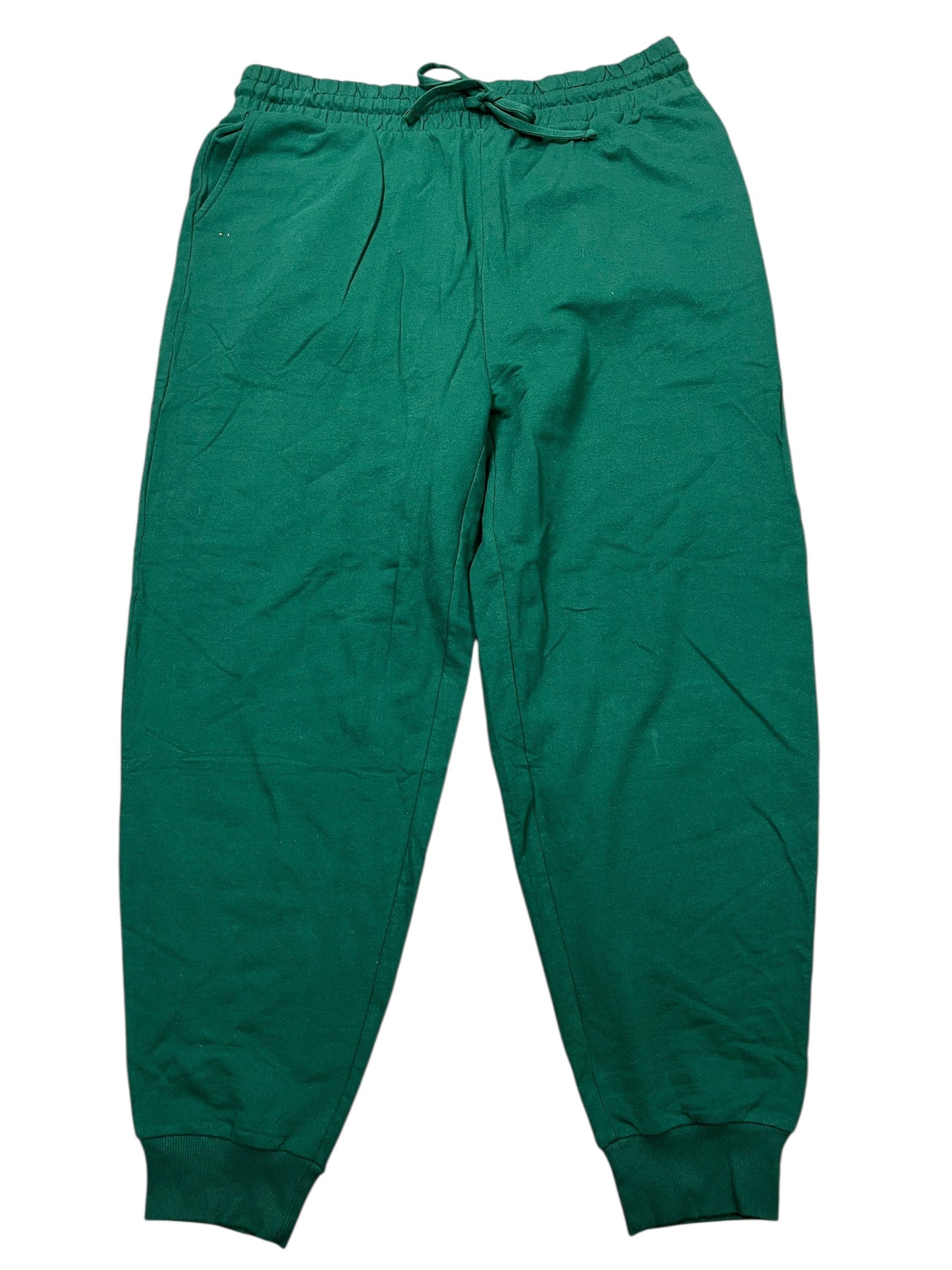 Pants Joggers By Zenana Outfitters In Green, Size:2X