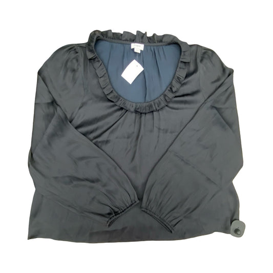 Top Ls By J. Crew In Black, Size:L