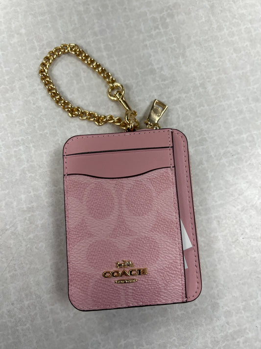 Wallet Designer By Coach In Pink, Size:Small