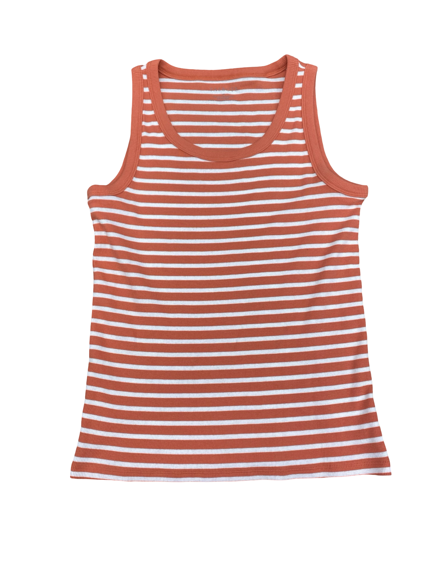 Top Sleeveless By Talbots In Striped Pattern, Size:M