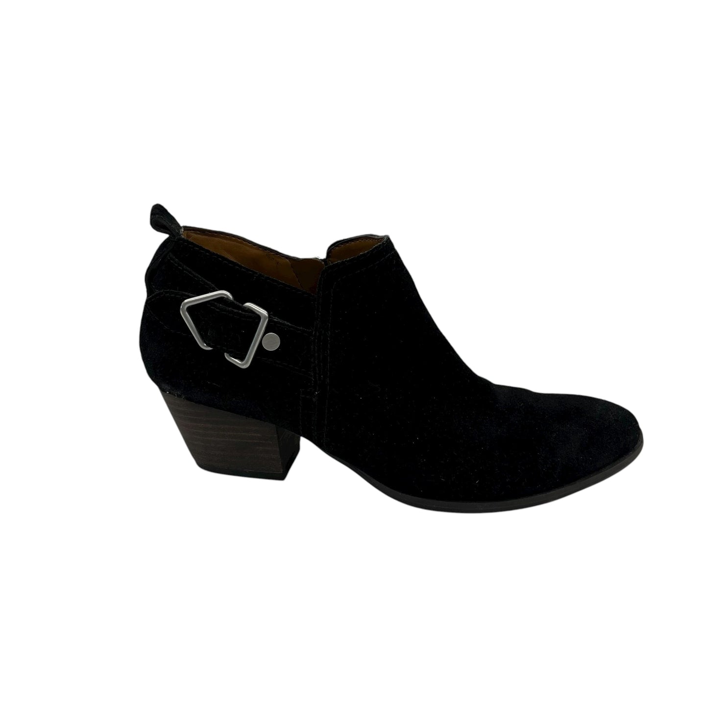 Boots Ankle Heels By Franco Sarto In Black, Size:7.5