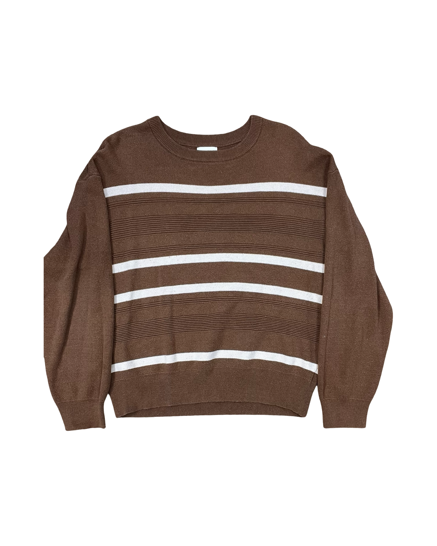 Sweater By Thread And Supply In Brown, Size:L