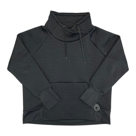 Athletic Top Ls Crewneck By Athleta In Black, Size:Xl