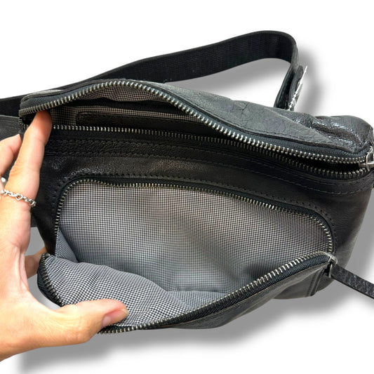 Leather Belt Bag By SPIKES & SPARROW, Size: Small