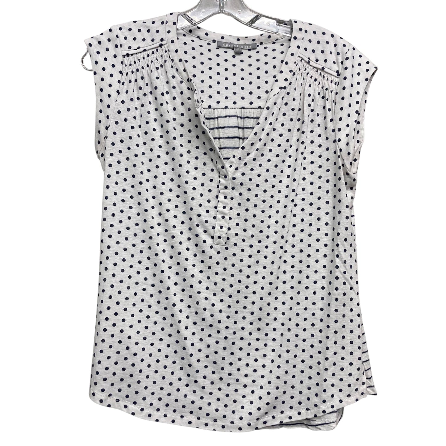 Top Sleeveless By Daniel Rainn In Polkadot Pattern, Size:S