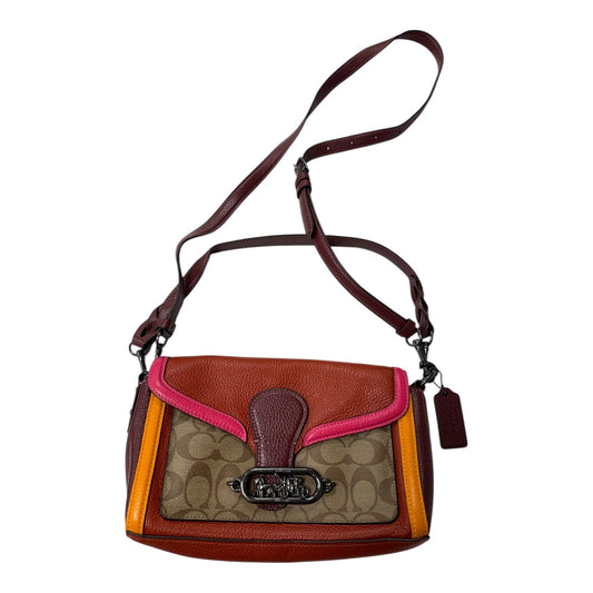 Crossbody Designer By Coach In Multi, Size:Medium