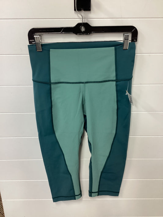 Athletic Capris By Lululemon In Blue, Size:8