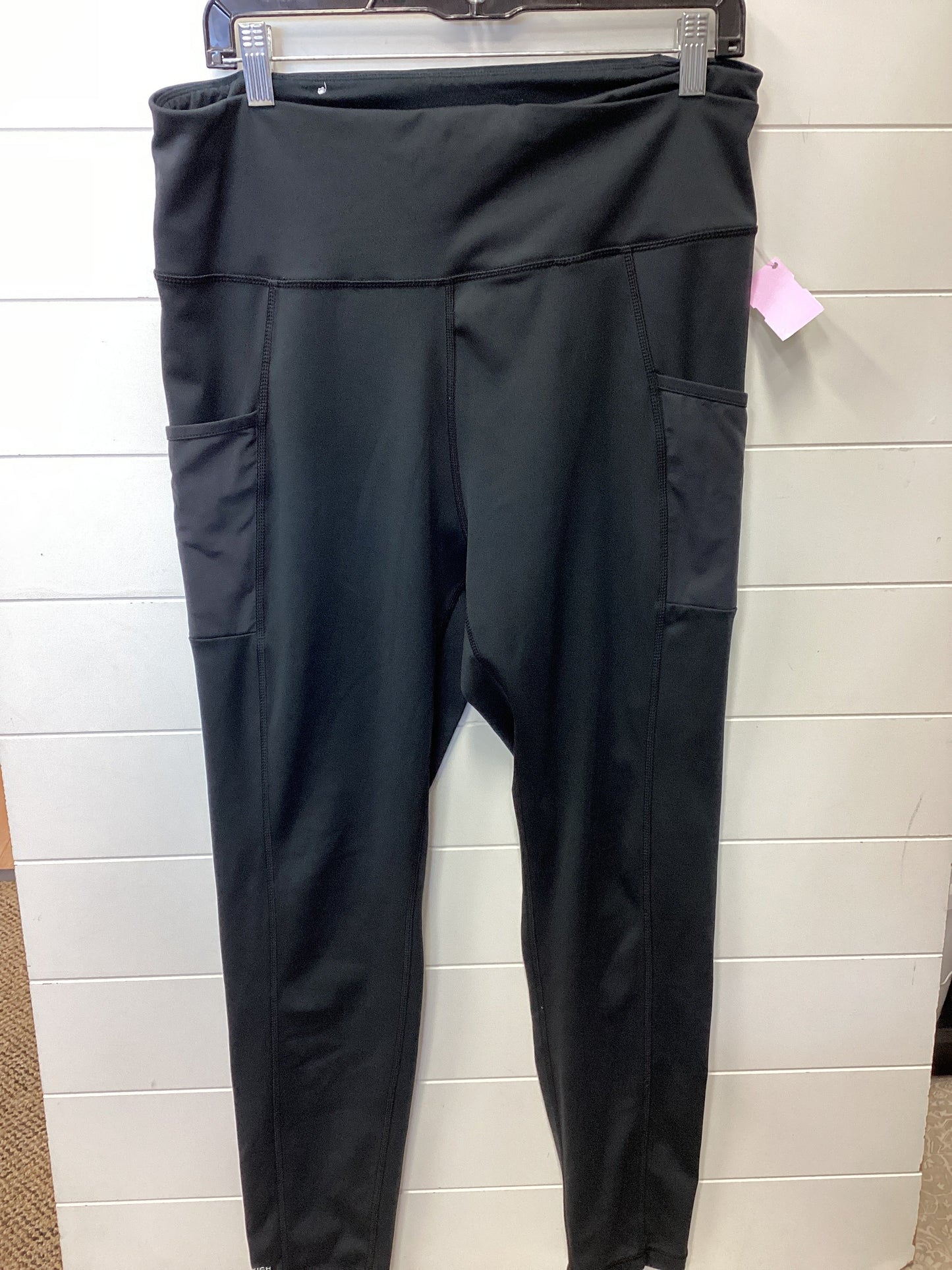Athletic Leggings By Columbia In Black, Size:Xl