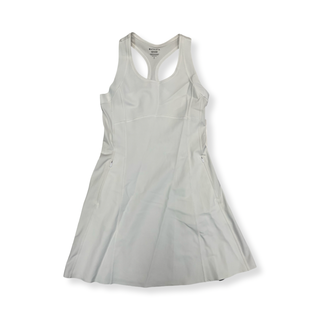 Athletic Dress By Athleta In White, Size:S
