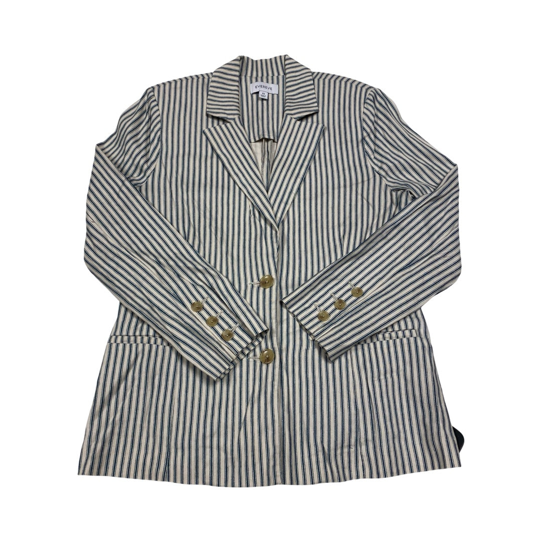 Blazer By Evereve In Striped Pattern, Size:Xs