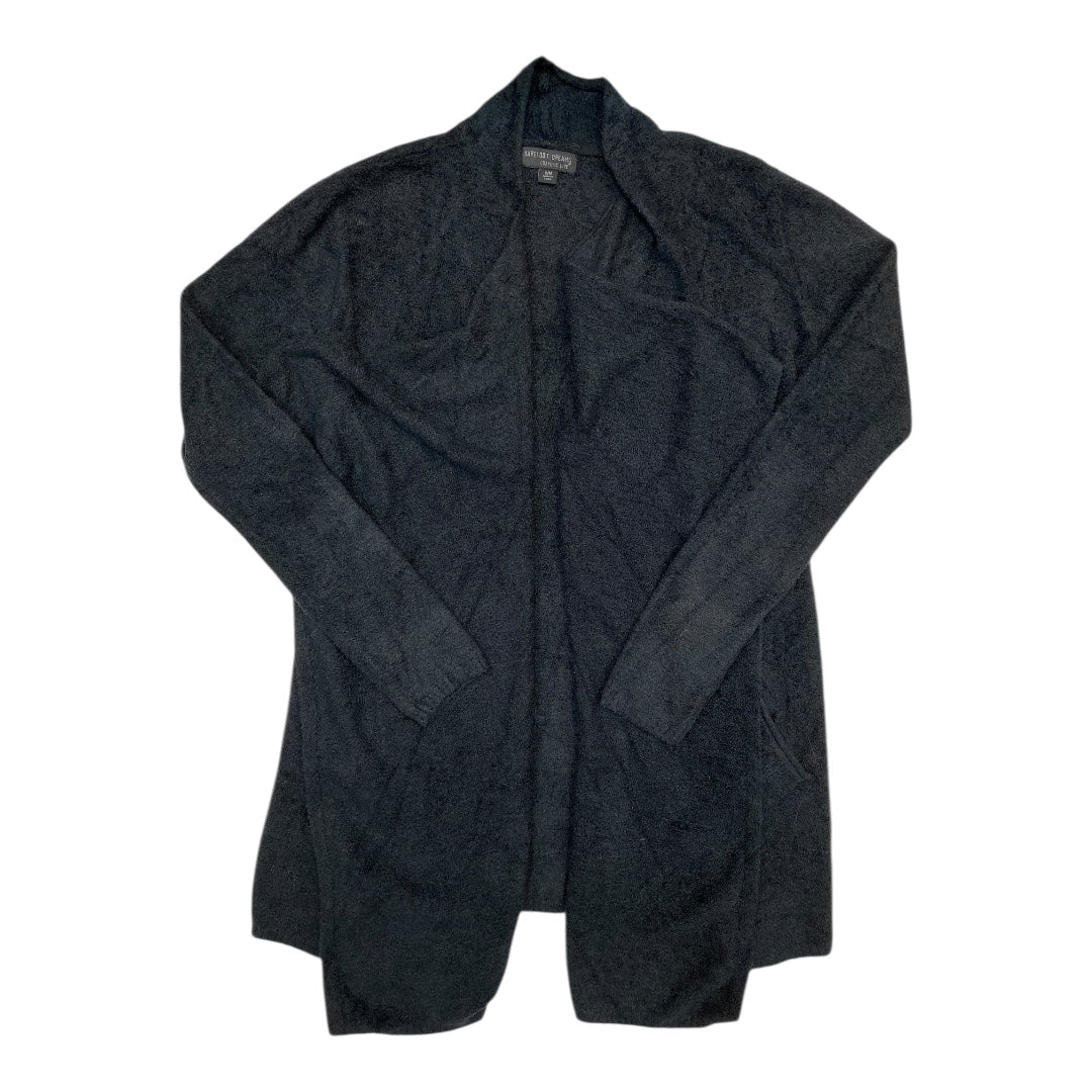 Sweater Cardigan Designer By Barefoot Dreams In Black, Size:S