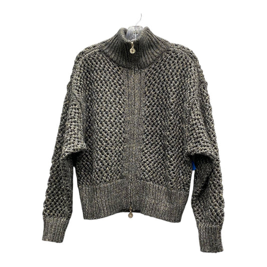 Sweater Cardigan By White House Black Market In Grey, Size:L