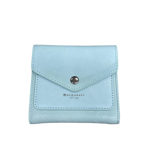 Wallet By Borgasets In Blue, Size:Small