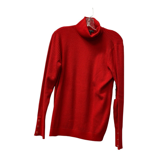 Sweater By Talbots In Red, Size:Lp