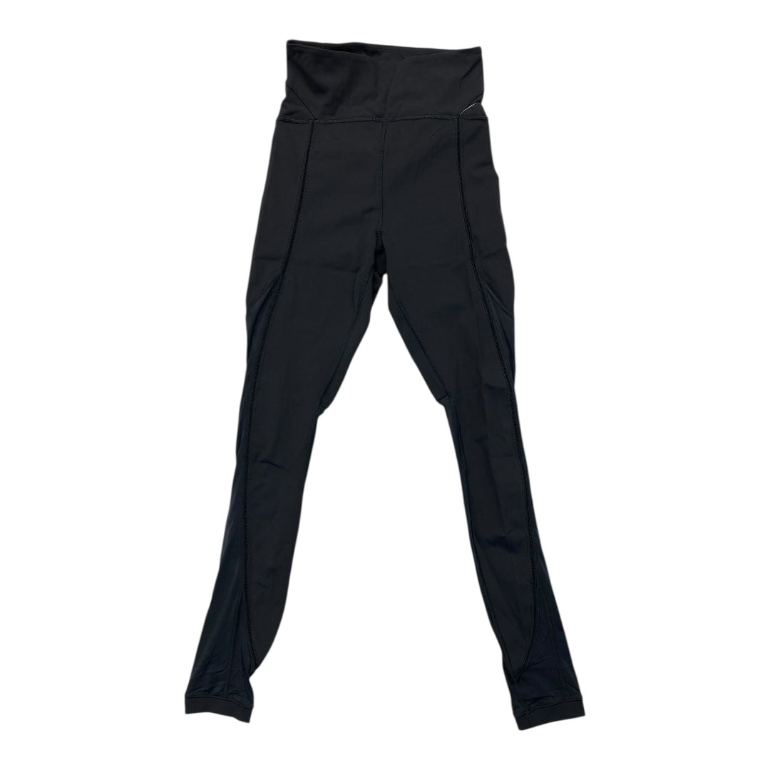 Athletic Leggings By Lululemon In Black, Size:4