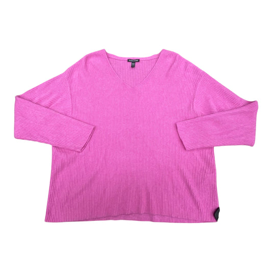 Sweater Designer By Eileen Fisher In Pink, Size:S