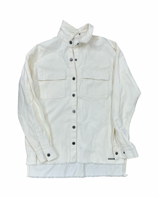 Jacket Denim By Peace Love World In Yellow, Size:M