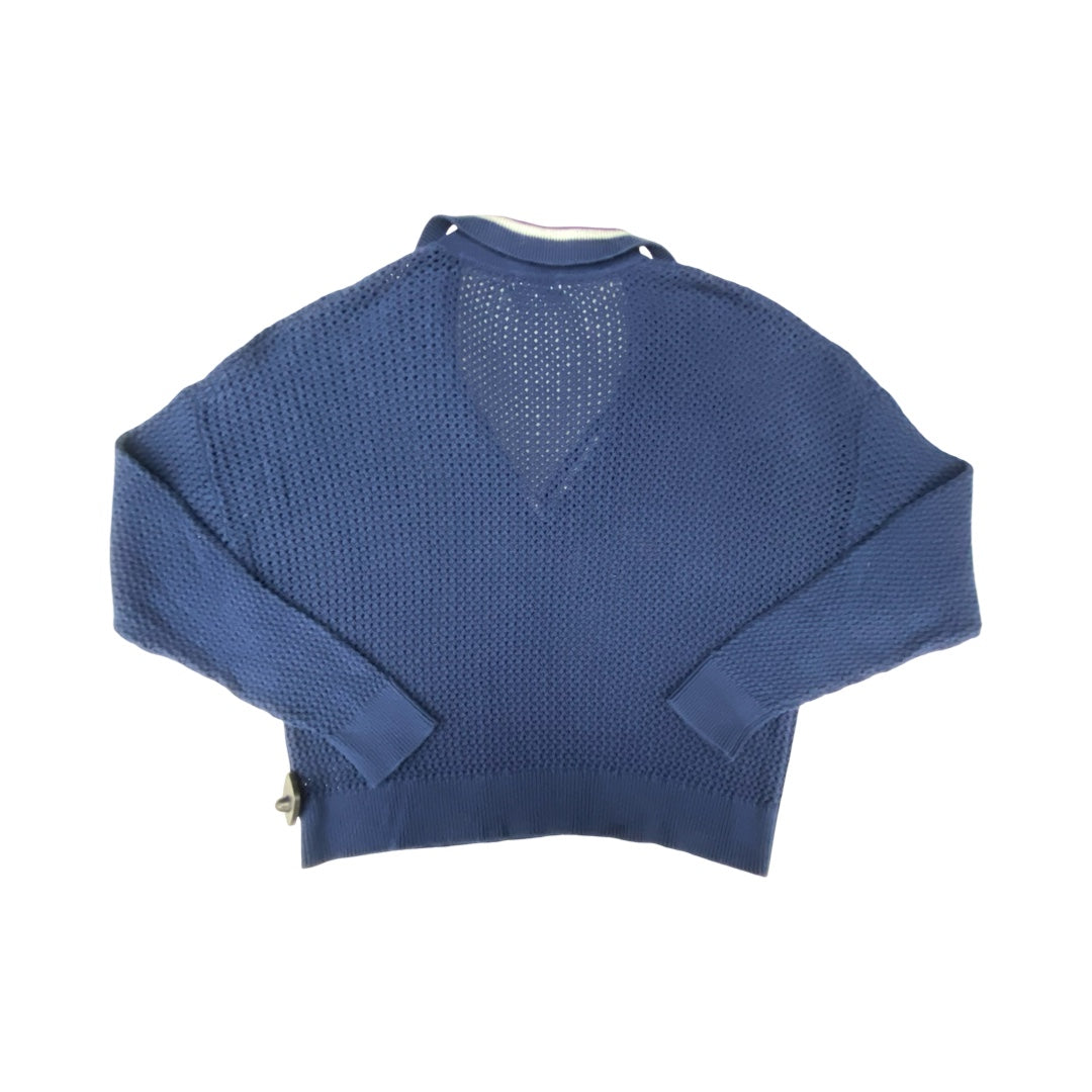 Sweater By 525 In Blue, Size:L
