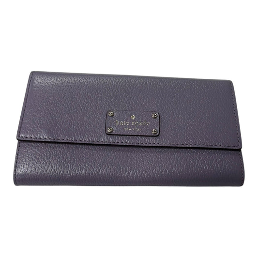 Wallet Designer By Kate Spade In Purple, Size:Medium