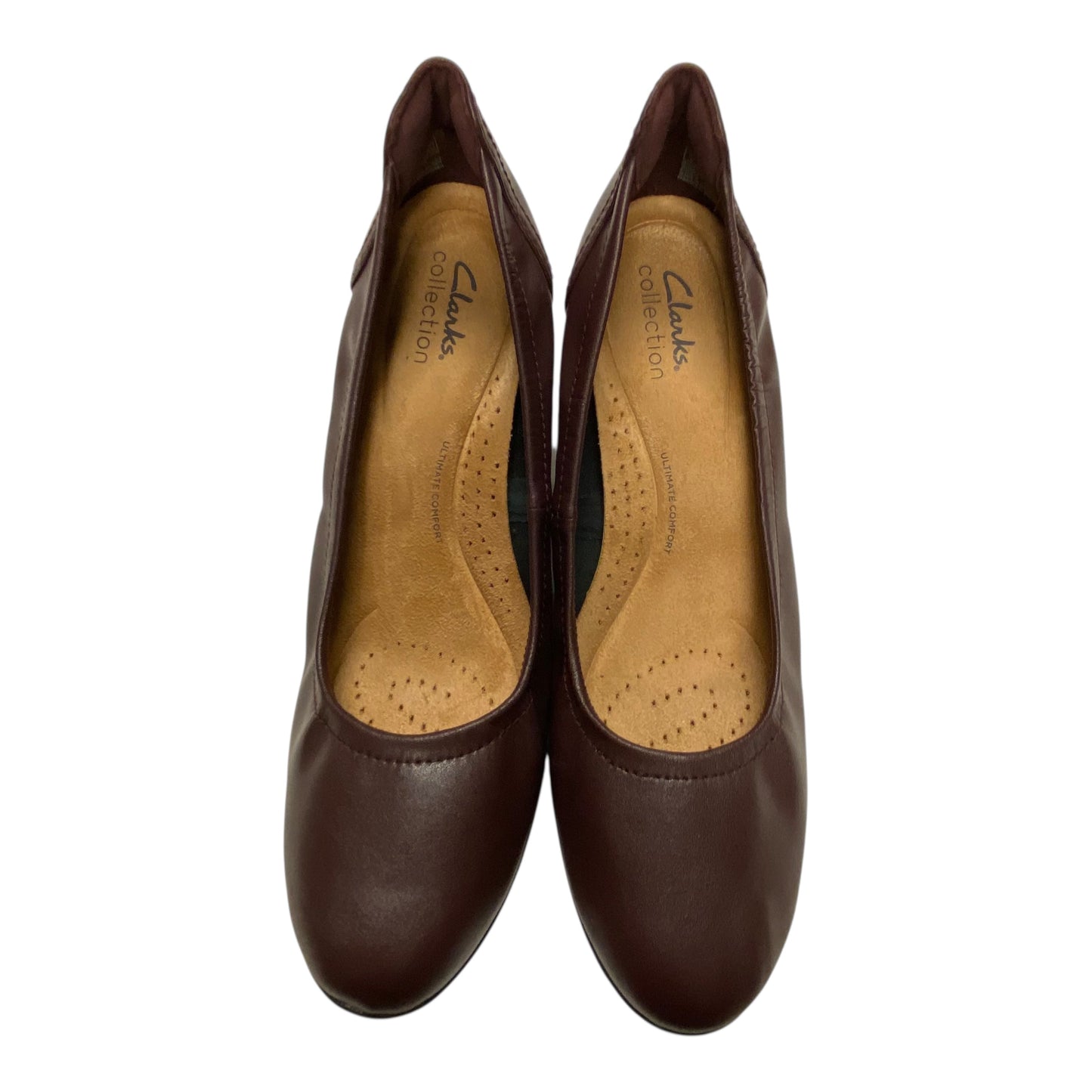 Shoes Heels Block By Clarks In Purple, Size:6.5