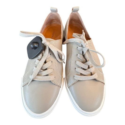 Shoes Sneakers By Lucky Brand In Beige, Size:6