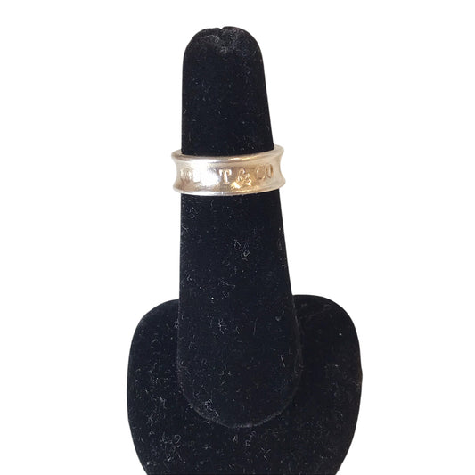 Ring Luxury Designer By Tiffany And Company In Sterling Silver