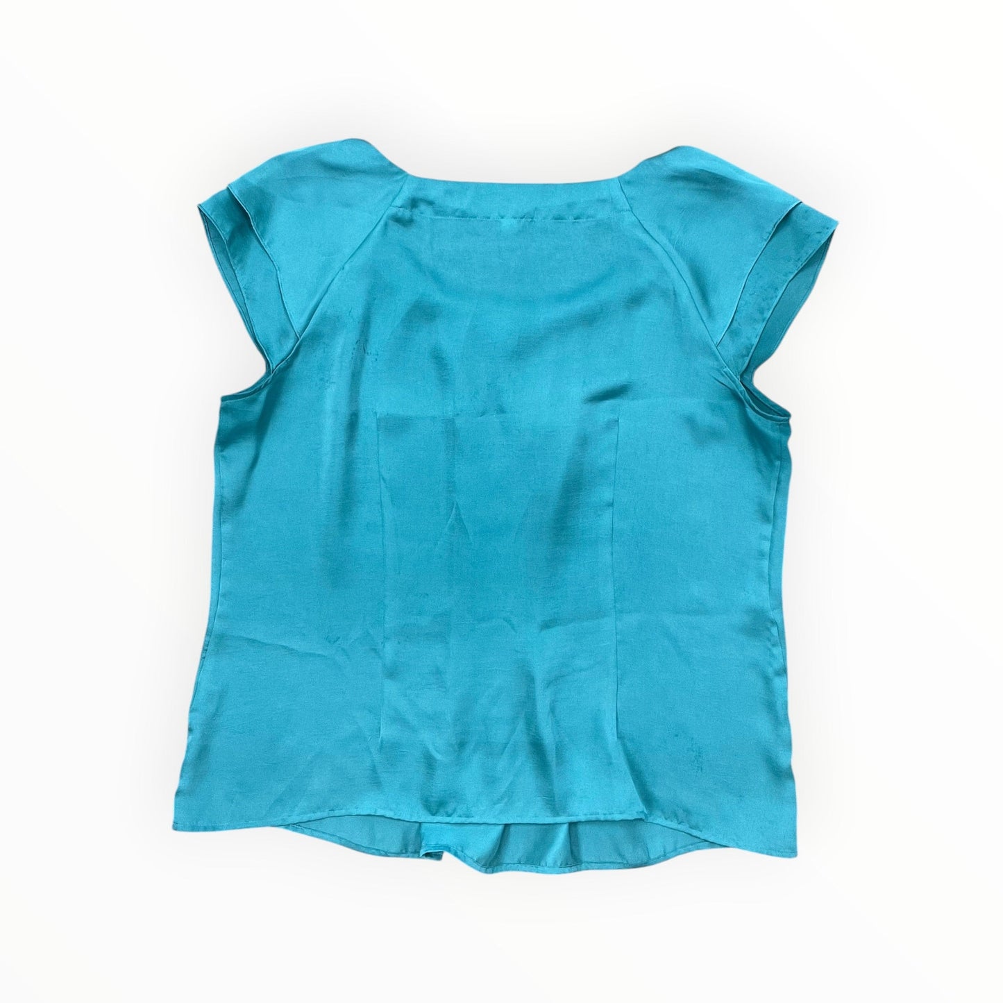 Top Sleeveless By Dressbarn In Green, Size:2X