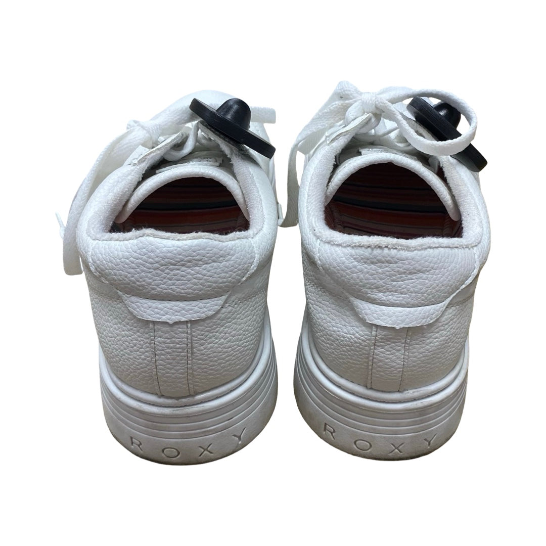 Shoes Sneakers By Roxy In White, Size:10