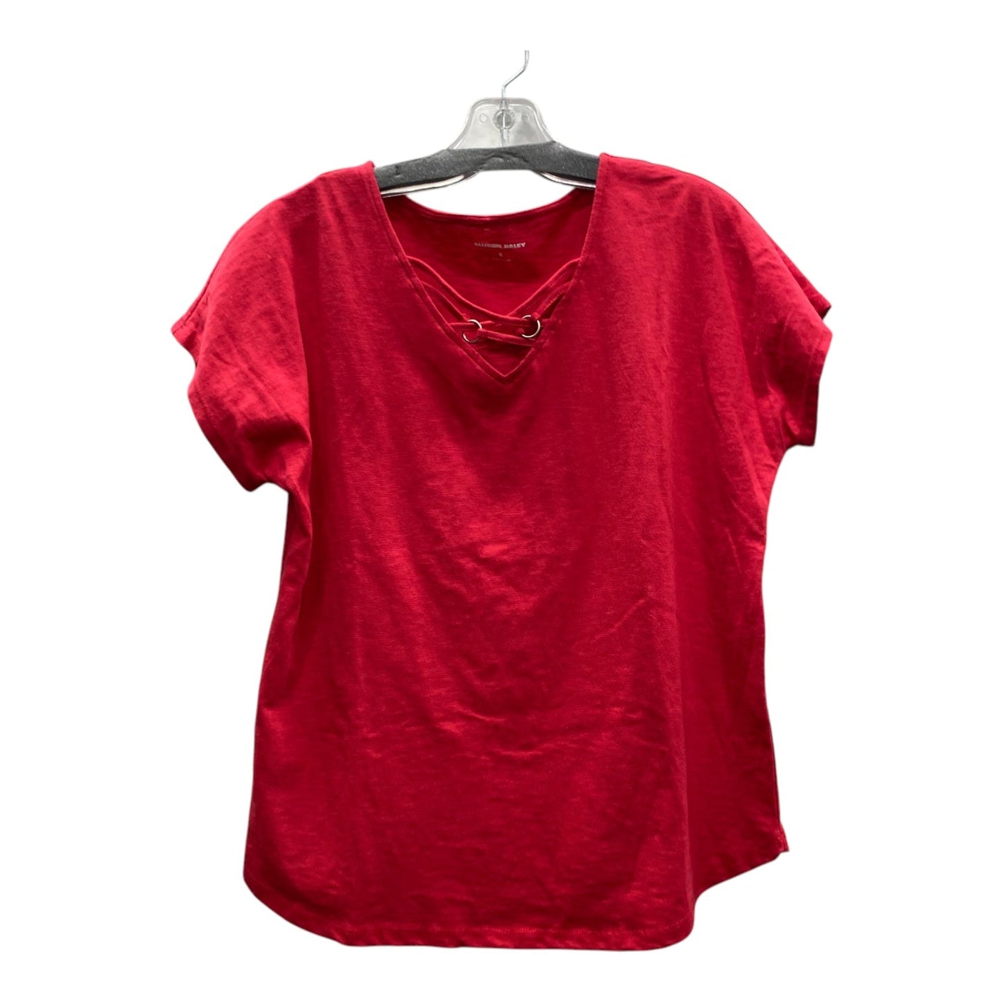 Top Ss Basic By Allison Daley In Red, Size:S