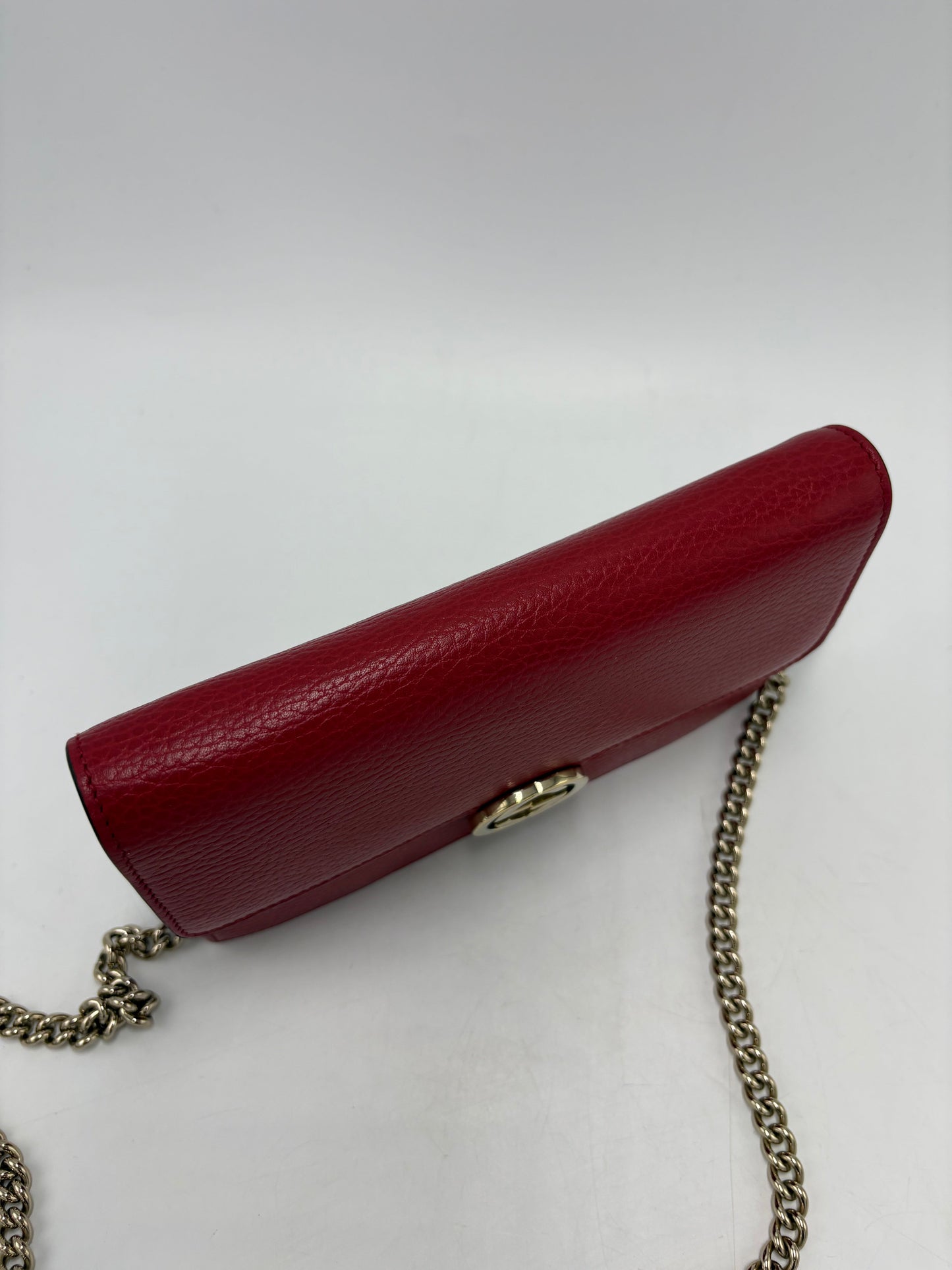 Gucci Interlocking G Chain Luxury Wallet Handbag