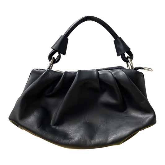 Handbag Leather By Cme In Black, Size:Medium
