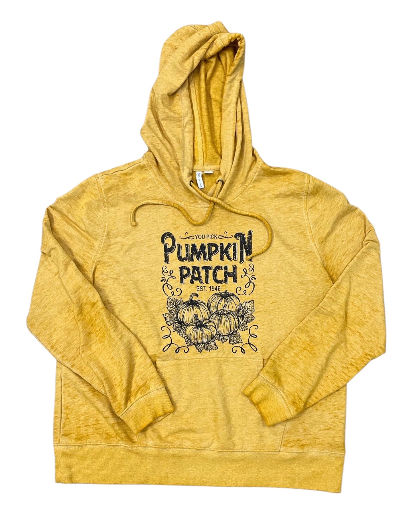 Sweatshirt Hoodie By Cato In Yellow, Size:L