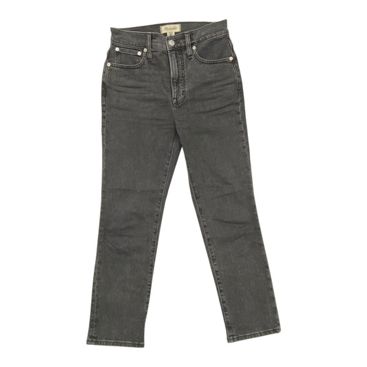 Jeans Straight By Madewell In Grey Denim, Size:0P