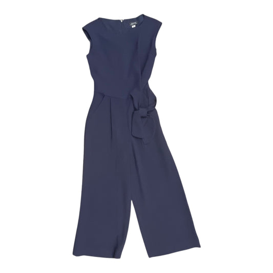 Jumpsuit By Tahari In Blue, Size:4
