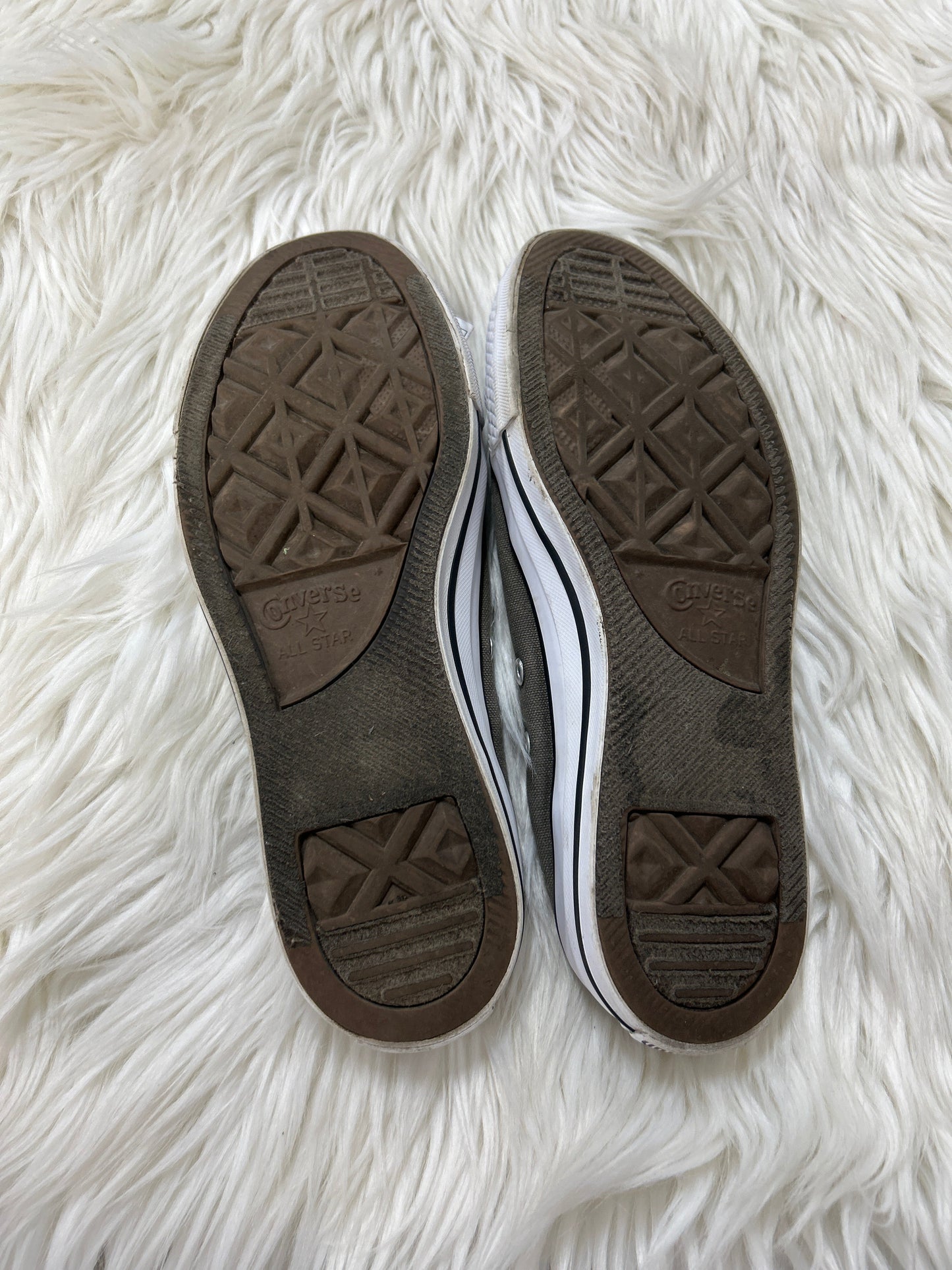 Shoes Sneakers By Converse In Taupe, Size:8