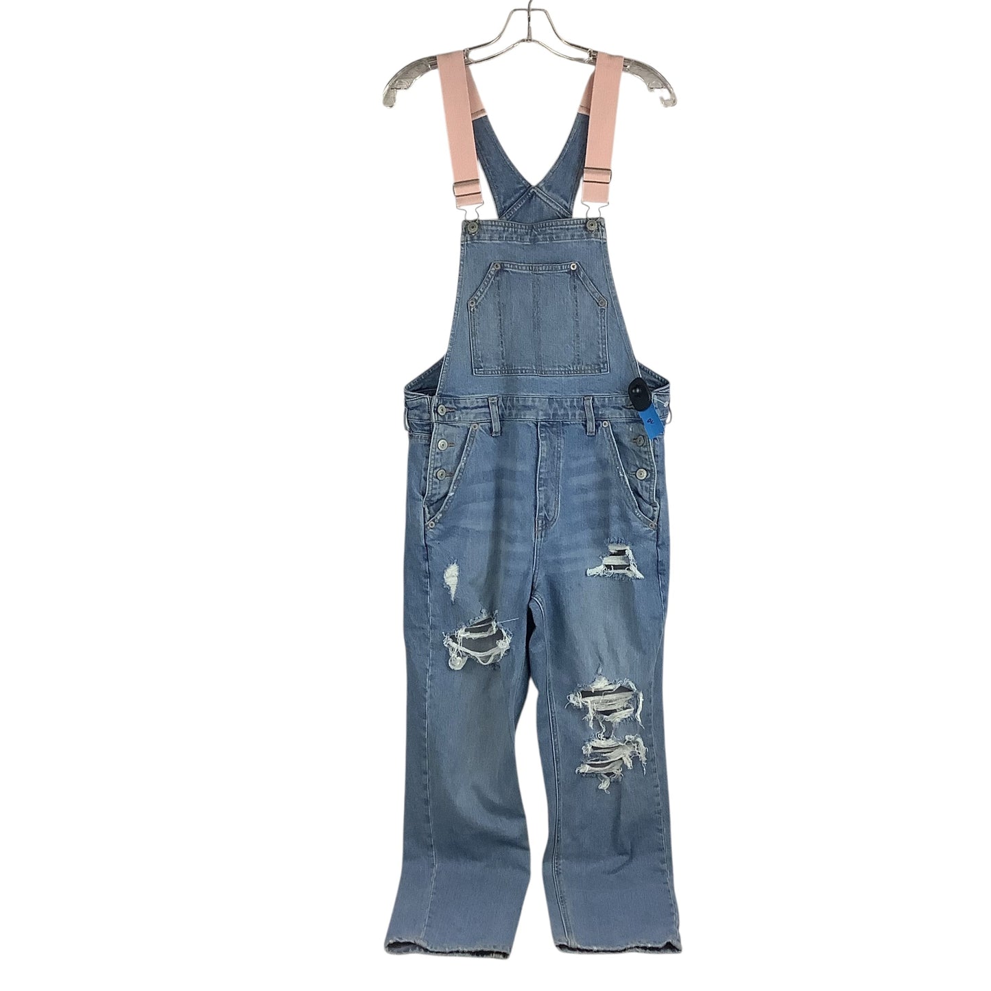 Overalls By American Eagle In Blue Denim, Size: S