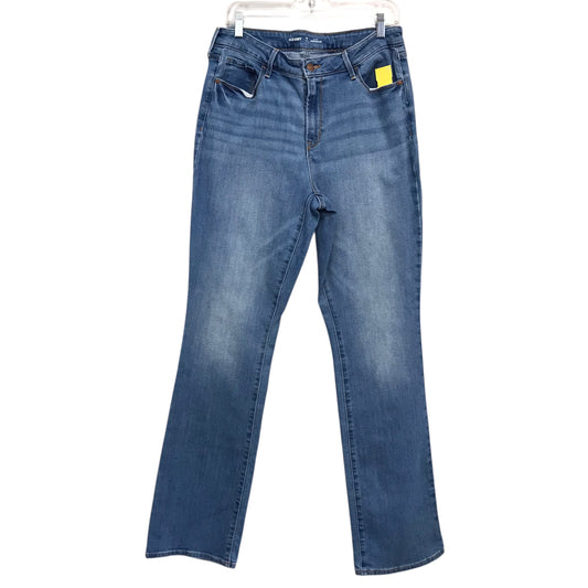 Jeans Boot Cut By Old Navy In Blue Denim, Size:14