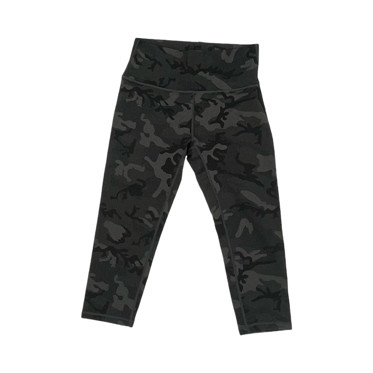 Athletic Leggings Capris By Zyia In Camouflage Print, Size:M
