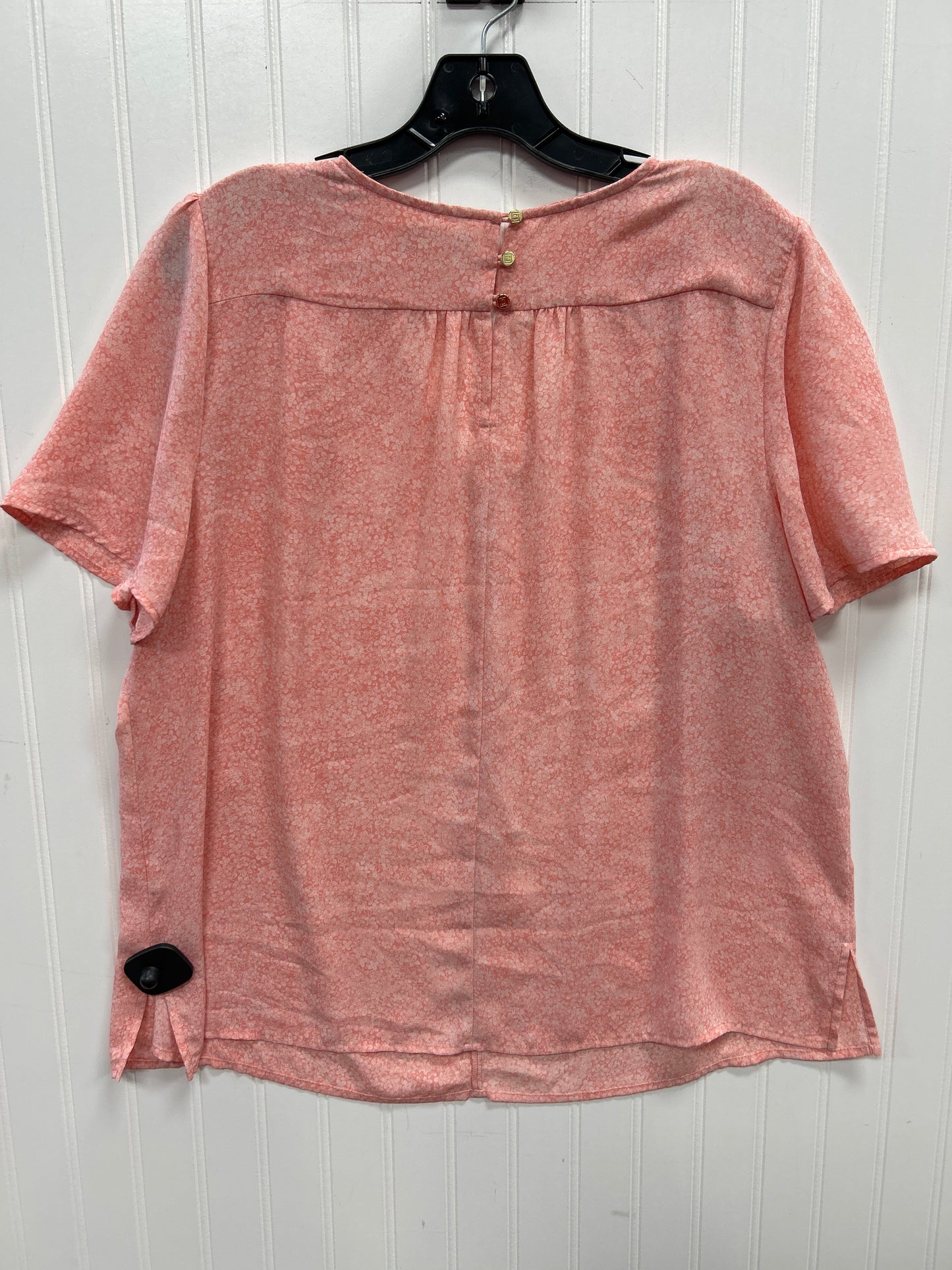 Top Ss By Liz Claiborne In Pink, Size:Xl