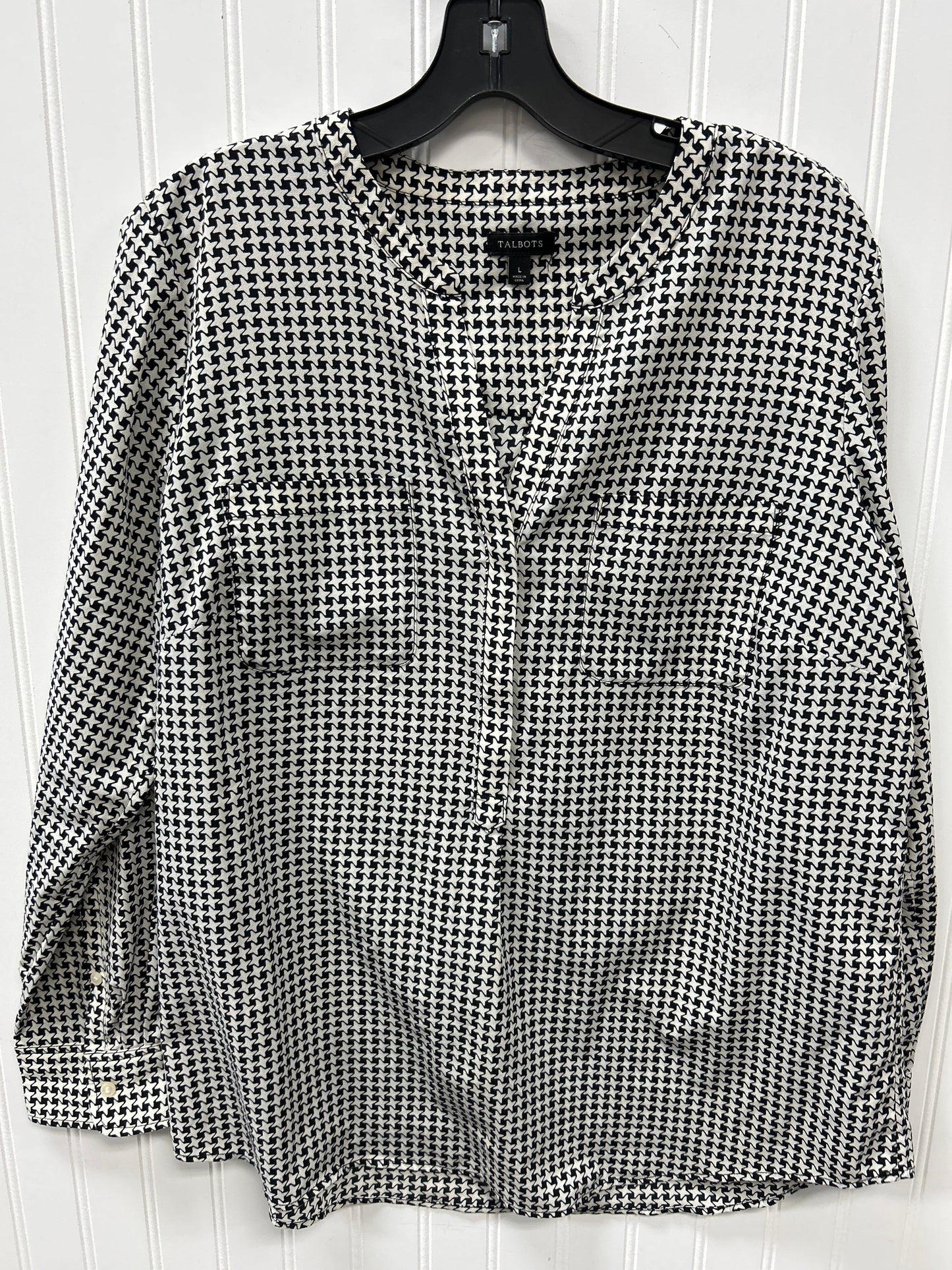 Top Ls By Talbots In Cream, Size:L