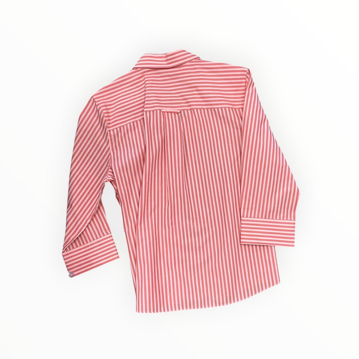 Blouse 3/4 Sleeve By Foxcroft In Orange, Size:S