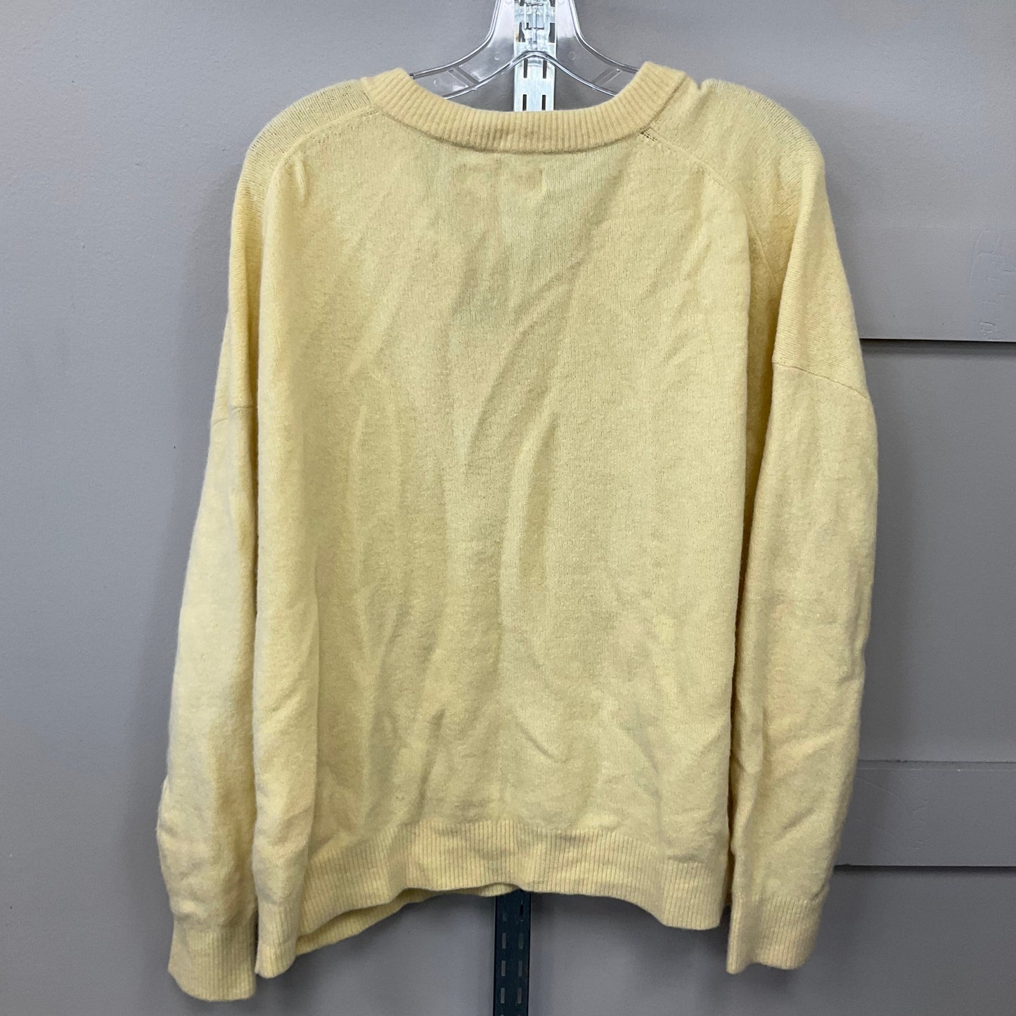Sweater By Abercrombie And Fitch In Yellow, Size:Xl