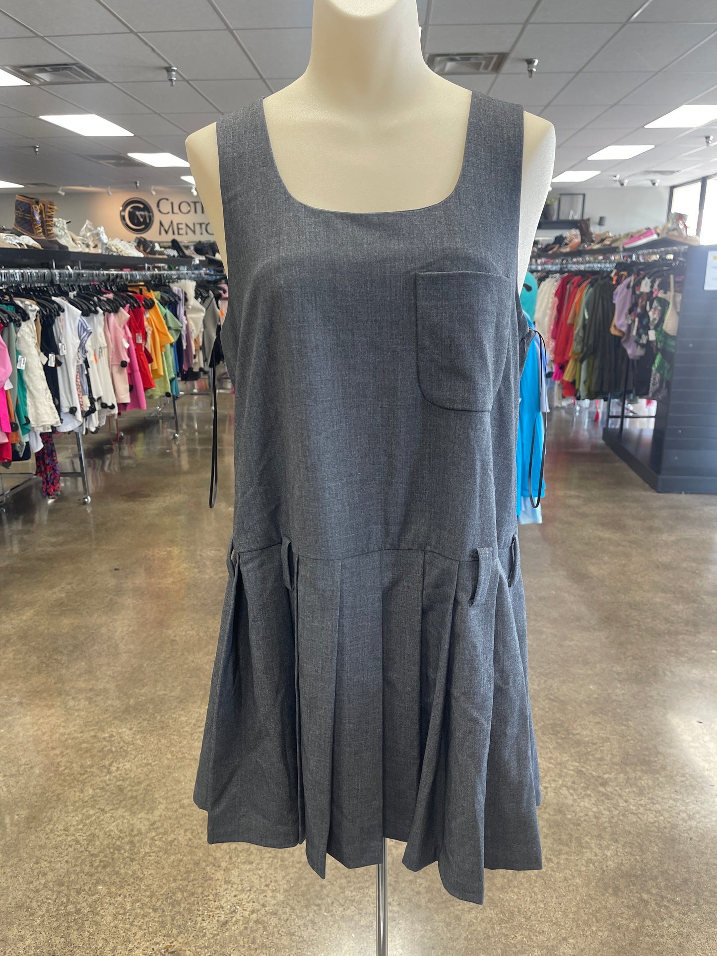 Dress Casual Short By Mable In Grey, Size:S