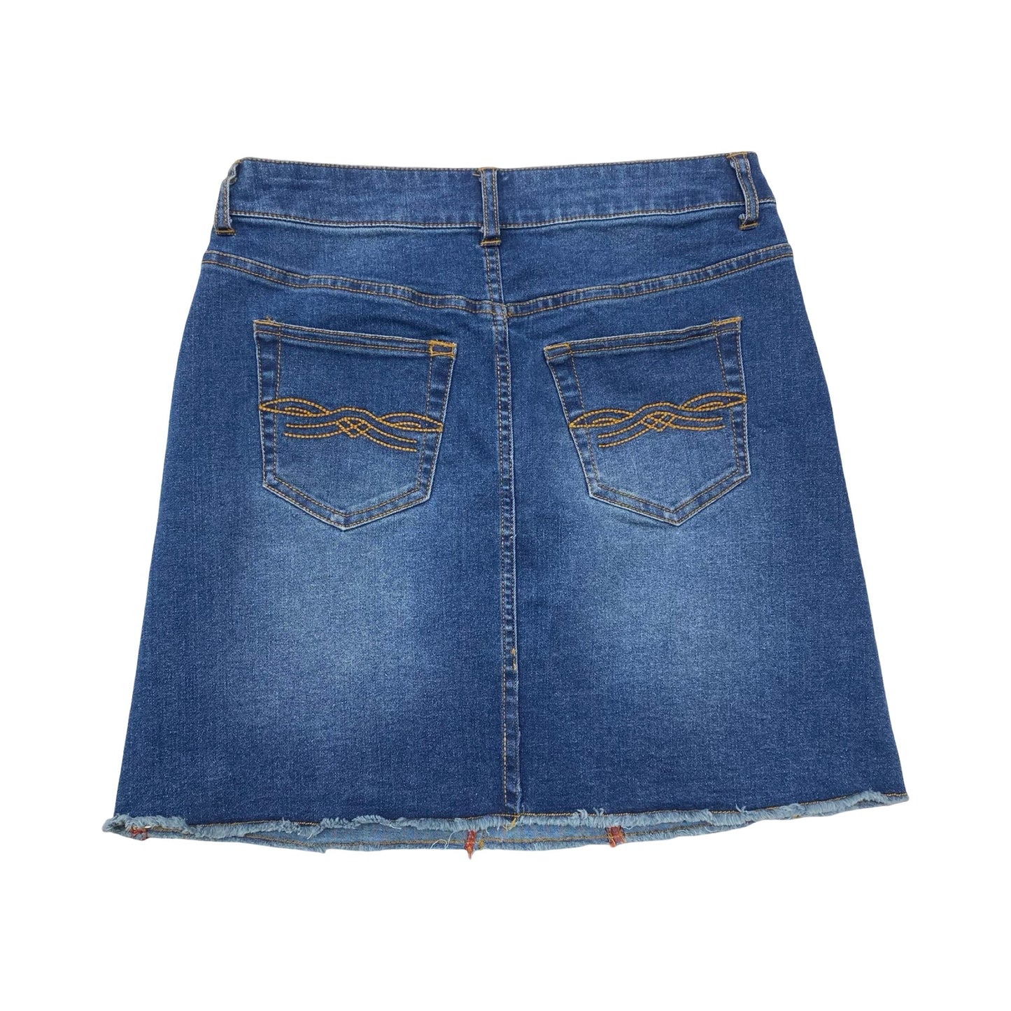 Skirt Midi By Frye And Co In Blue Denim, Size:4