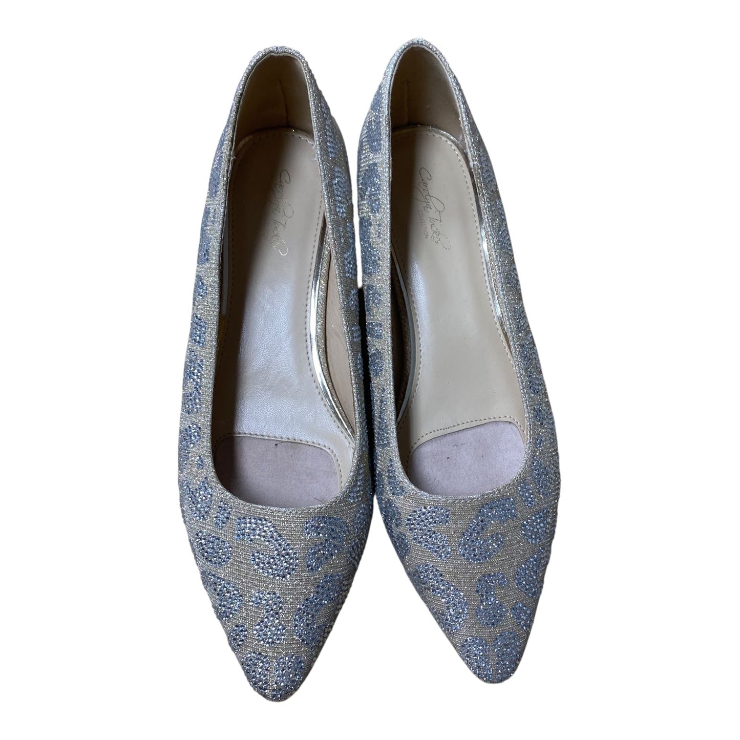 Shoes Flats By Carolyn tucker In Gold, Size:8.5