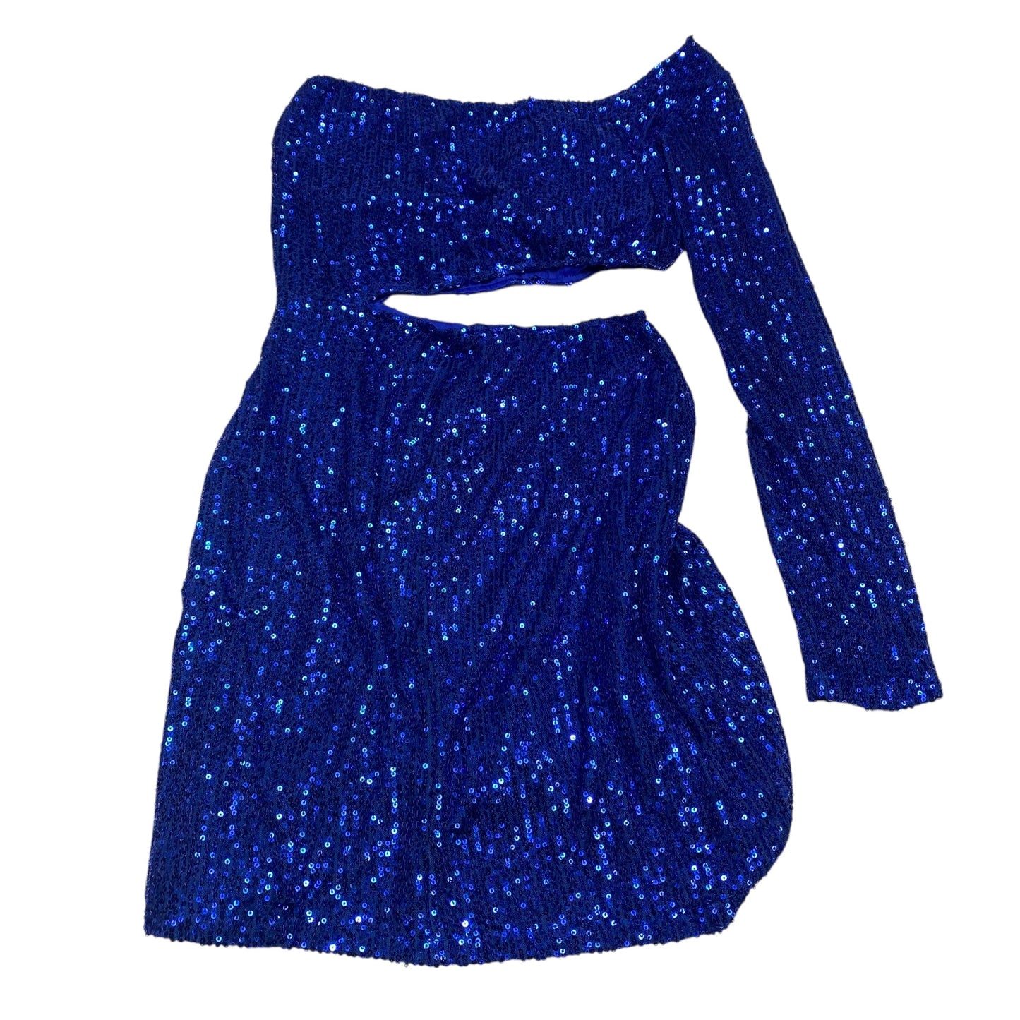 Dress Casual Short By Clothes Mentor In Blue, Size:M