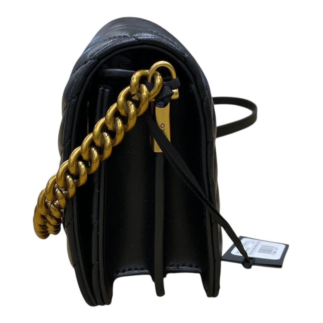 Handbag Designer By PINKO In Black & Gold, Size:Small