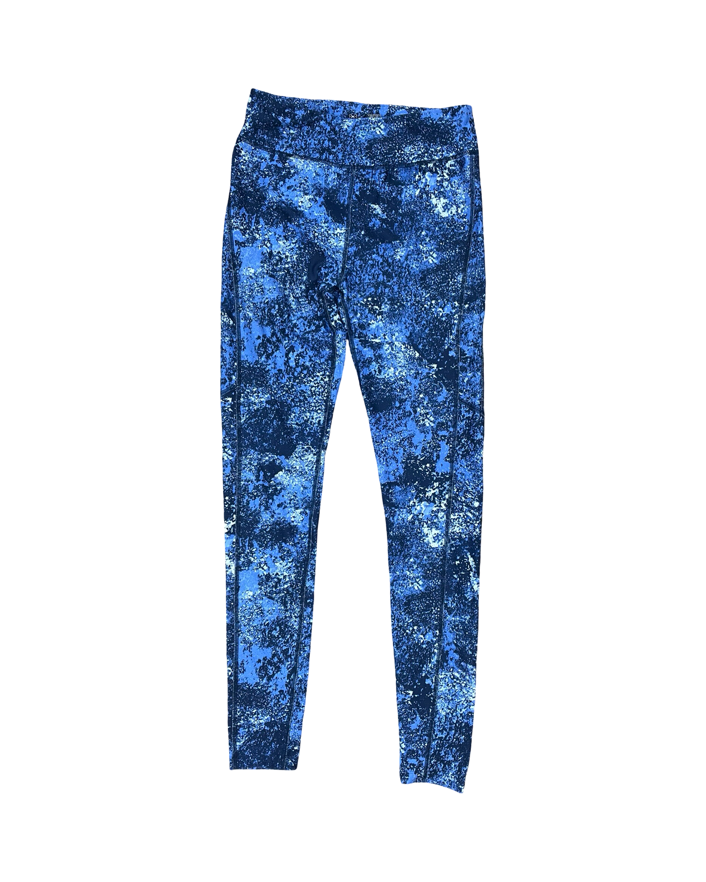 Athletic Leggings By Under Armour In Blue, Size:M